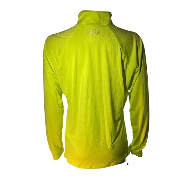 ***NEW***Under Armour Women's Neon Yellow Long Sleeve Tee - Picture 4 of 11